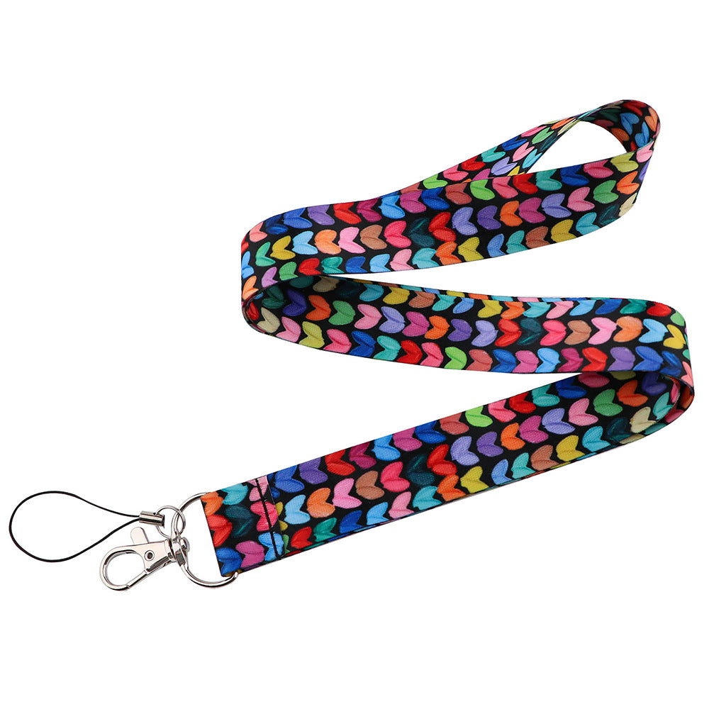 1pc Heart Series Lanyard