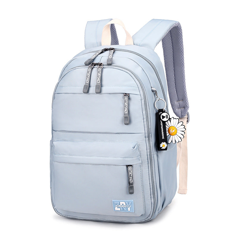 New Refrigerator Style Door Opening Fashion Student Schoolbag Girl Backpack Multi-Compartment Junior High School Student Casual Backpack Trend