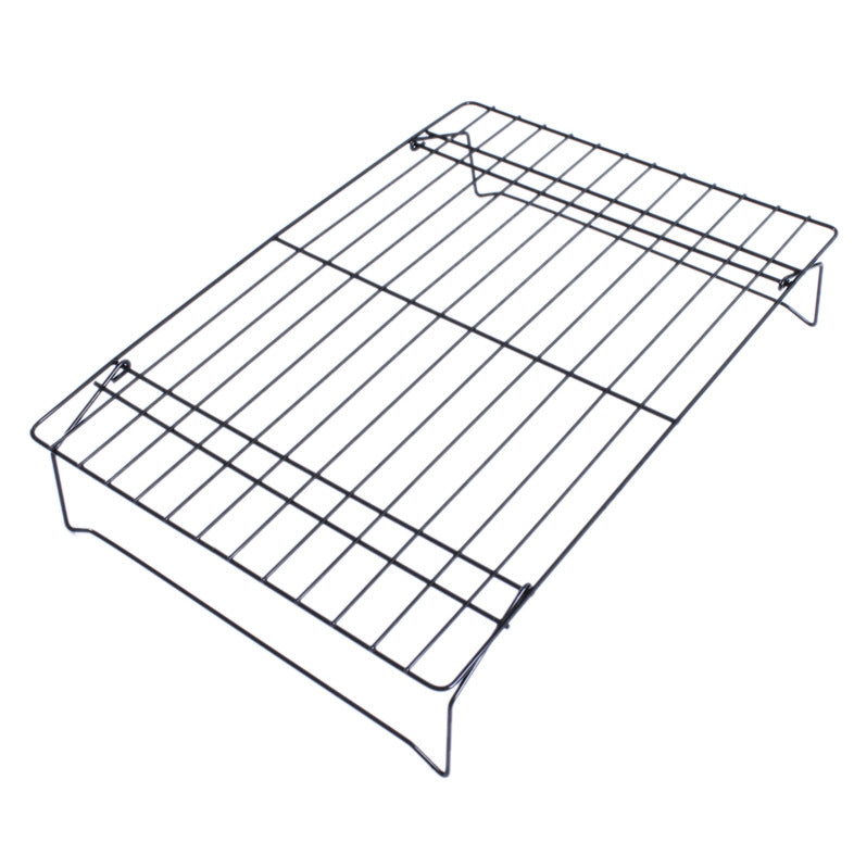 Baking Tools Three-Layer Stand Baking Cake Biscuit Cooling Rack Bread Cooling Rack Black Non-Stick Cold Drying Net