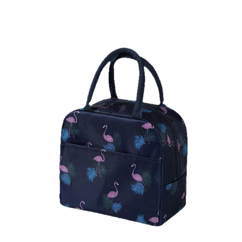 Student portable insulation bag fresh-keeping picnic bag portable lunch lunch lunch bag with rice insulation bag lunch box bag