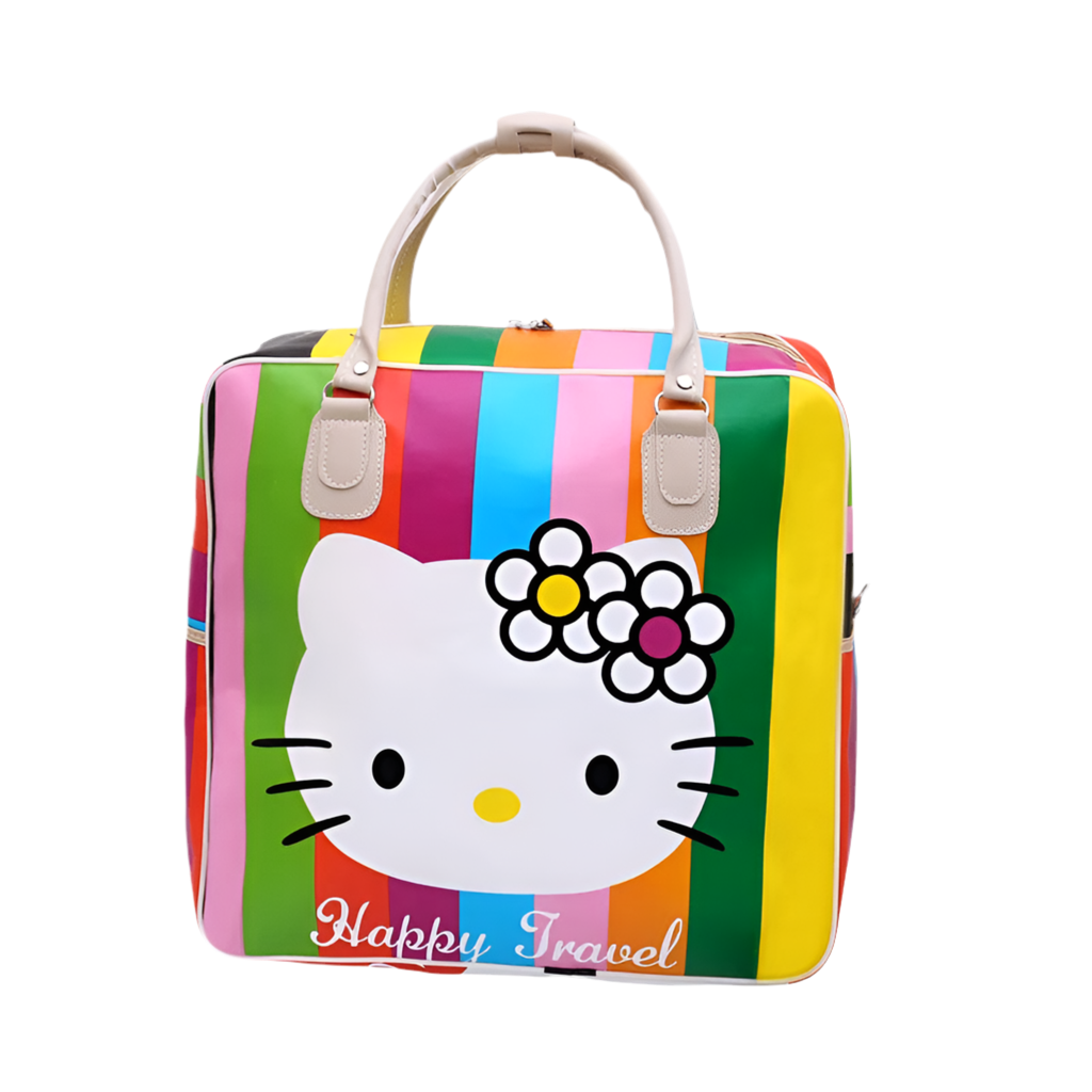 Hemasa Hello Kitty Travel Bag /Women's Portable Girls Luggage Bag