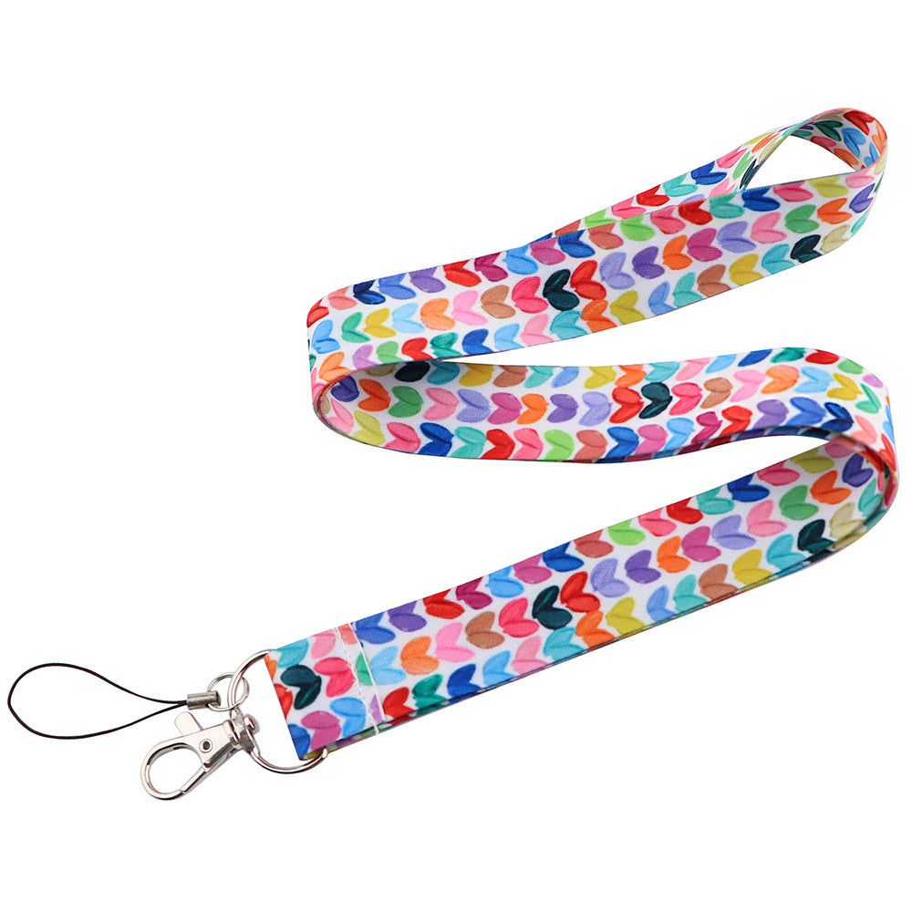 1pc Heart Series Lanyard