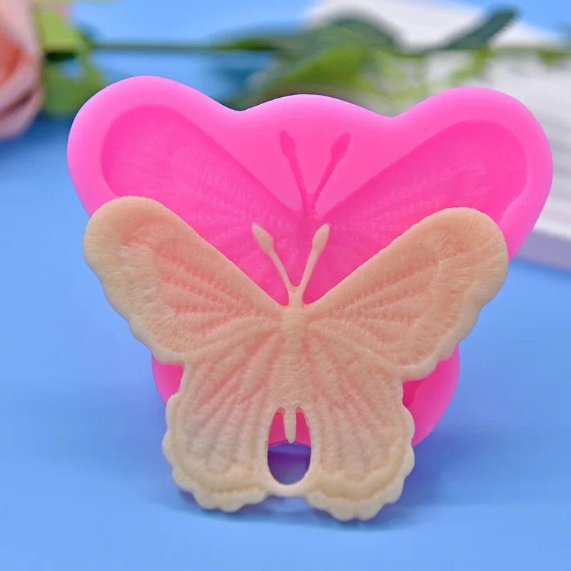 Hemasa Flower Butterfly Shape Silicone Mold