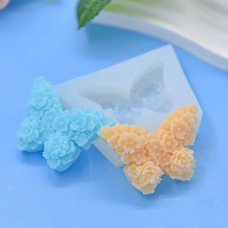 Hemasa Flower Butterfly Shape Silicone Mold