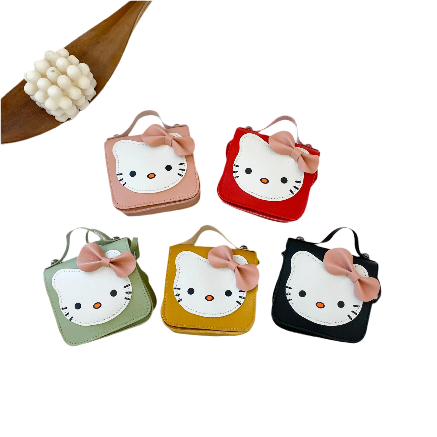 Hemasa Hello Kitty Purses and Handbags /Decorative Bag Cartoon Shoulder Messenger Bag