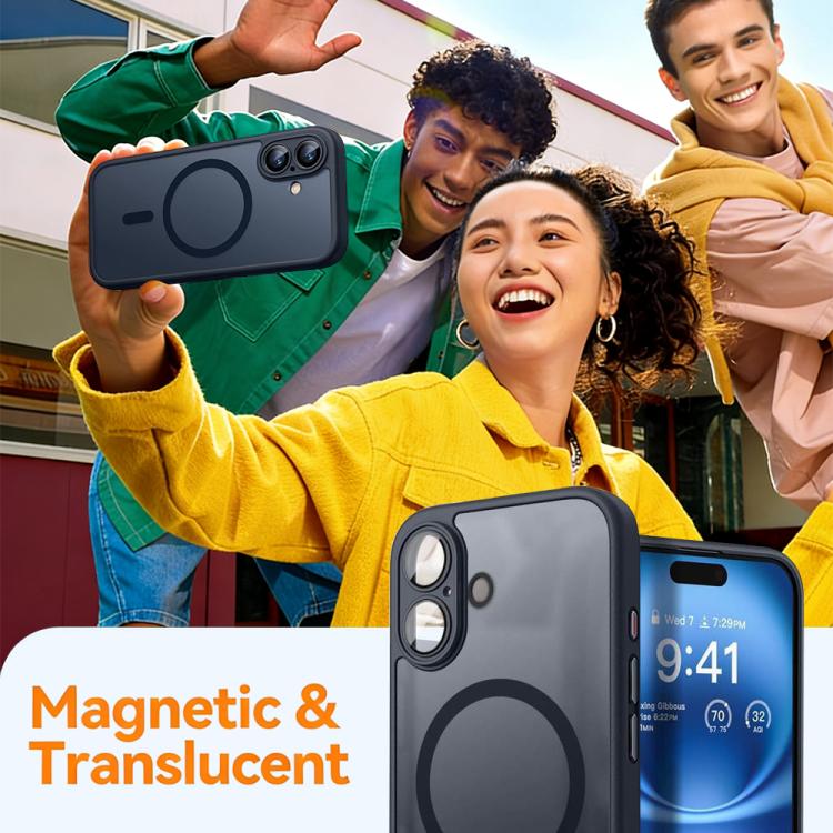 XDcase Skin Feel Magnetic Frosted Phone Case with Lens Film, For iPhone 13 Pro, For iPhone 13, For iPhone 12 Pro Max