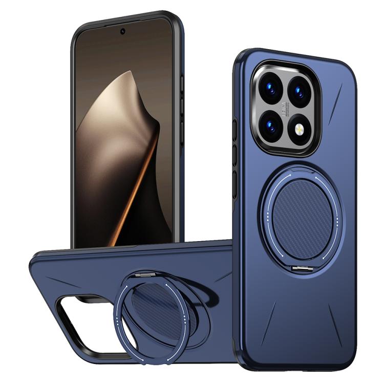 Metal Rotation Holder MagSafe TPU Hybrid PC Phone Case, For Xiaomi 17T Pro 5G, For Xiaomi 17T 5G, For Xiaomi 17 Pro Max, For Xiaomi 17, For Xiaomi 15T Pro 5G, For Xiaomi 15T 5G