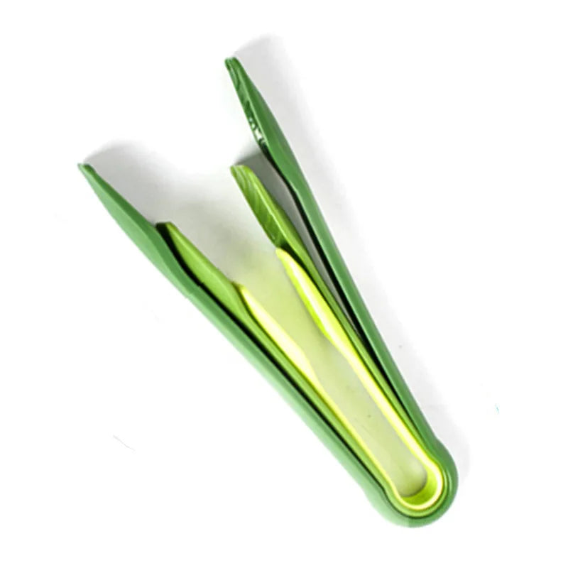 Tejesa 3Pcs/set Non-Slip Food Tong Food Grade Plastic Bread Tongs Salad Serving Tongs Kitchen Cooking Clip Clamp Bbq Tools Accessories