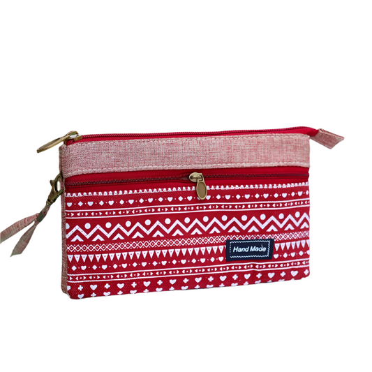 Hemasa Women's Cotton Long Organizer Wallet Ladies Coin Purse Female Clutch Small Phone Pouch Money Bag for Children / Kids/ Girls