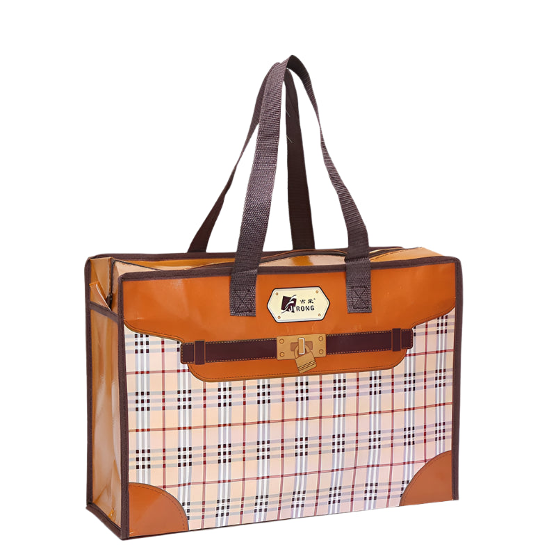 Hemasa Shopping Bag Foldable Reusable Tote Folding Pouch Travel Non-woven Bathroom Storage Bag