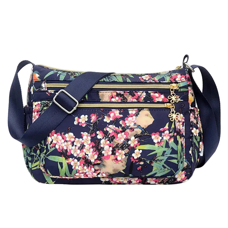 Tejesa Multi Pockets Women Messenger Bag High Quality Durable Fabric Handbag Female Lightweight Nylon Shoulder Bag For Women