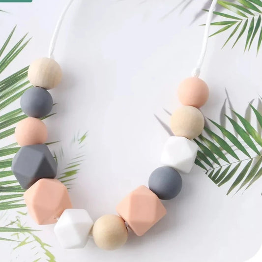 Hemasa Silicone Beads   Teething Necklace