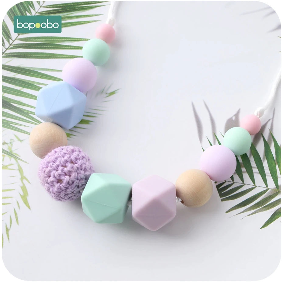 Hemasa Silicone Beads   Teething Necklace