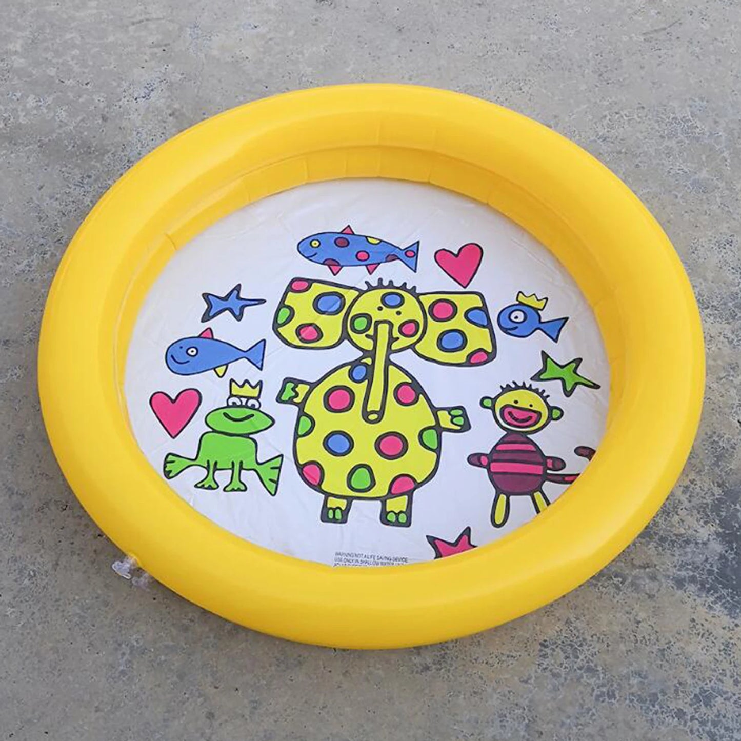 Hemasa PVC Round Kids Inflatable Swimming Pool Baby Bath Tub Family Summer Indoor Outdoor Garden Backyard Water Fun Toy Tub Durable
