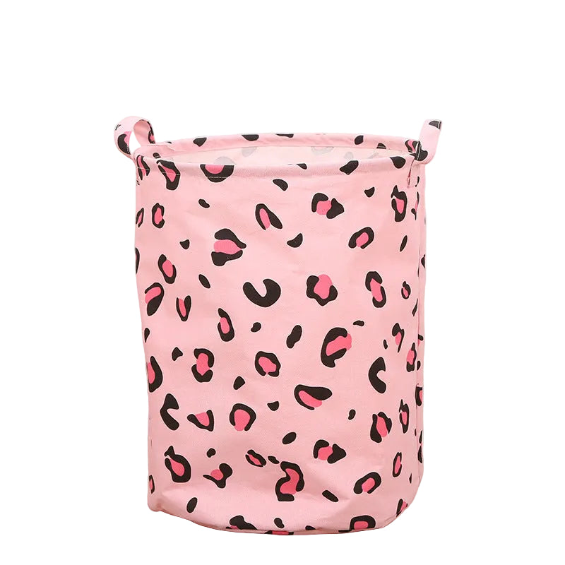 Fabric Dirty Clothes Storage Large Capacity Foldable Toy Storage Barrel Laundry Basket