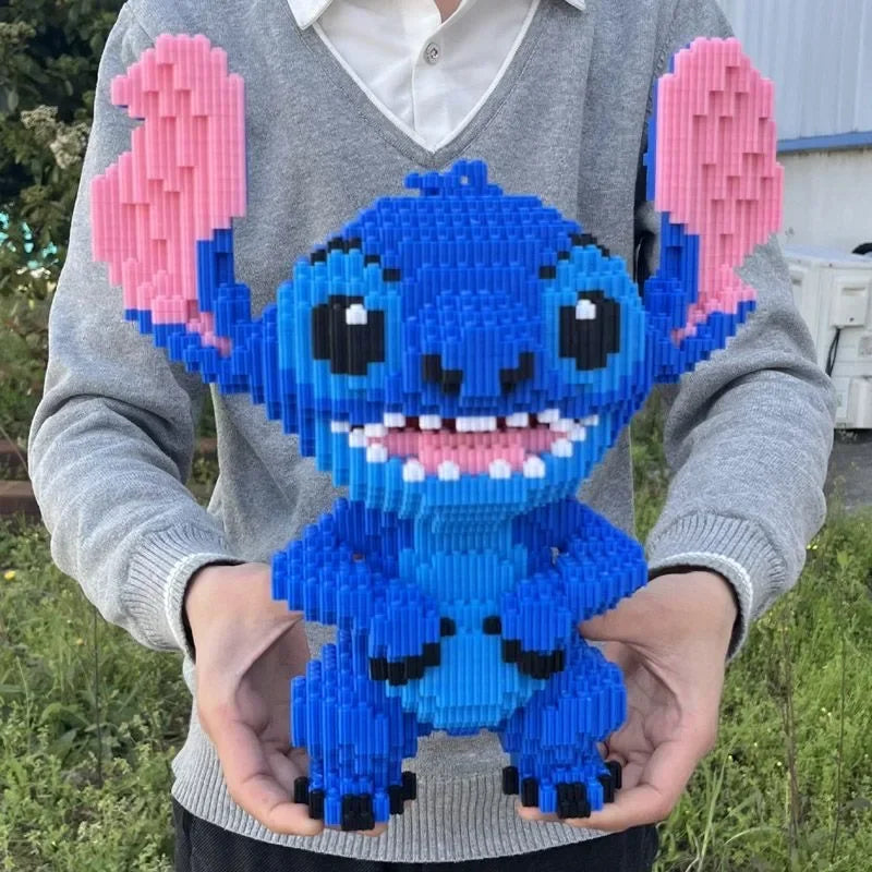 30CM Large Stitch Building Block Assembly Toys DIY Children's Toy and Birthday Gift Puzzle 3D Desktop Decoration Fast Delivery