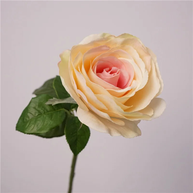 4Pc Moisturizing Latex Rose Flower Real Touch Artificial Flowers Wedding Decor Roses Bridal Bouquet Home Decoration Party Floral