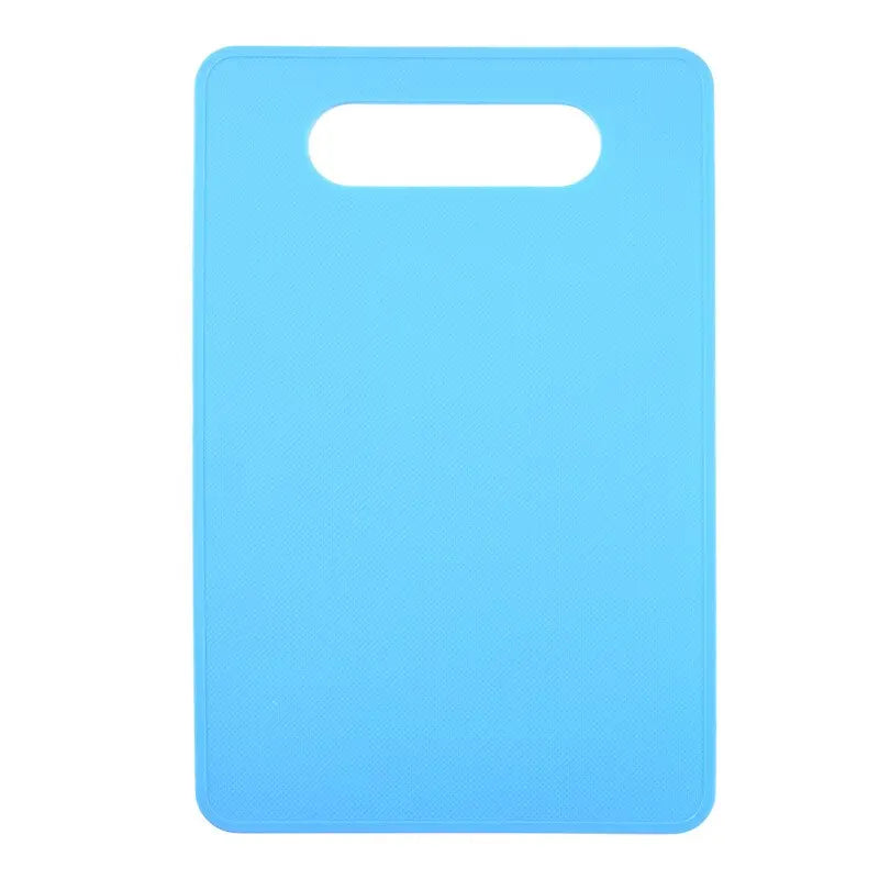 Hemasa 1pc Plastic Chopping Board Kitchen Tools Multicolor Easy Clean Nonslip Plastic Food Cutting Block Mat Tool Kitchen Cook Supplies
