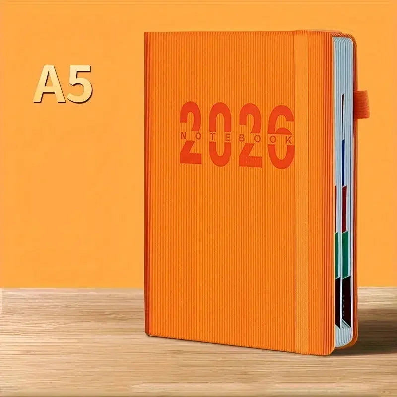 2026 Notebook - Elegant Minimalist Design, 2026 Calendar Page, 2026 New Year Gift, Writing Notebook
