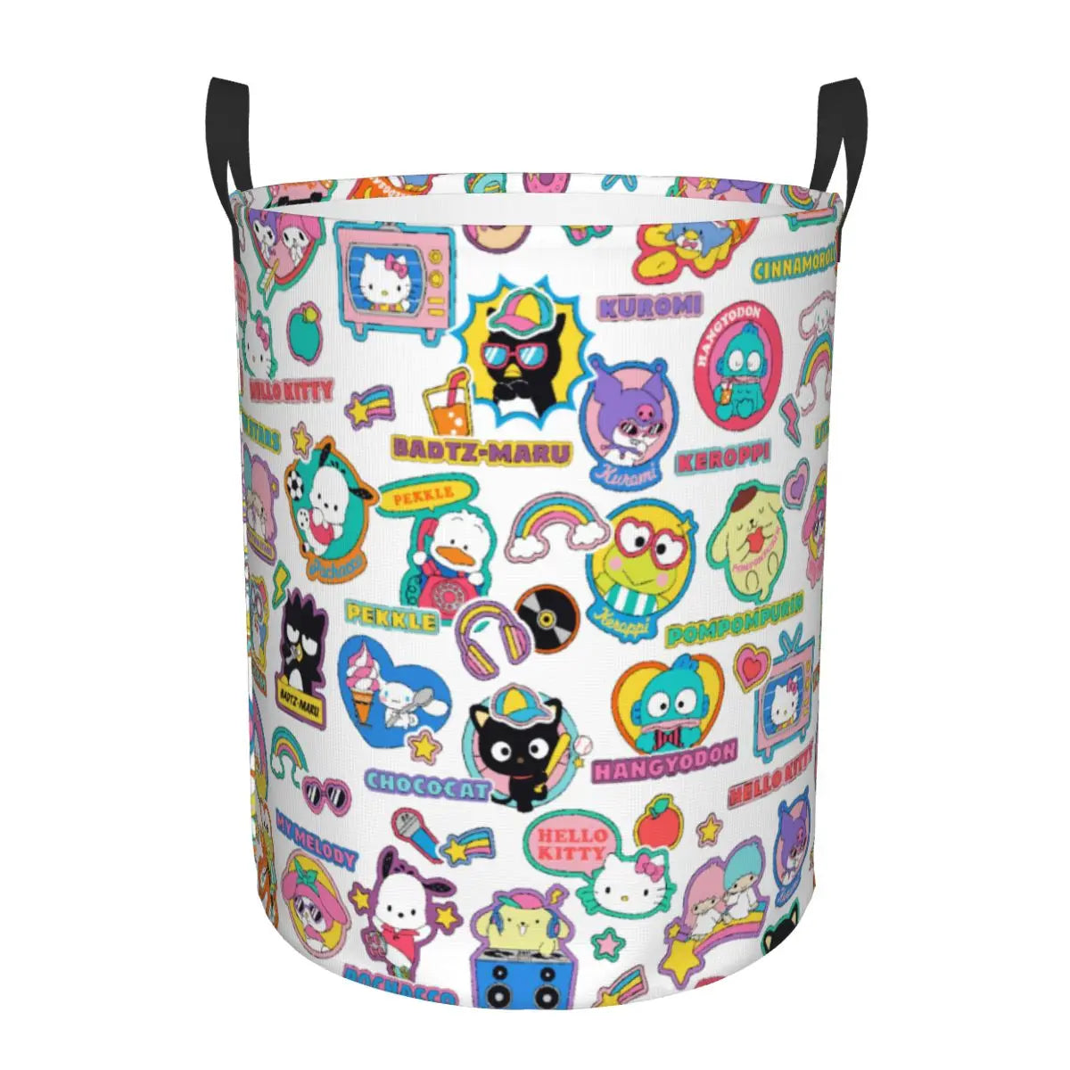Hemasa Laundry Basket Foldable Large Capacity Clothes Storage Bin Baby Hamper