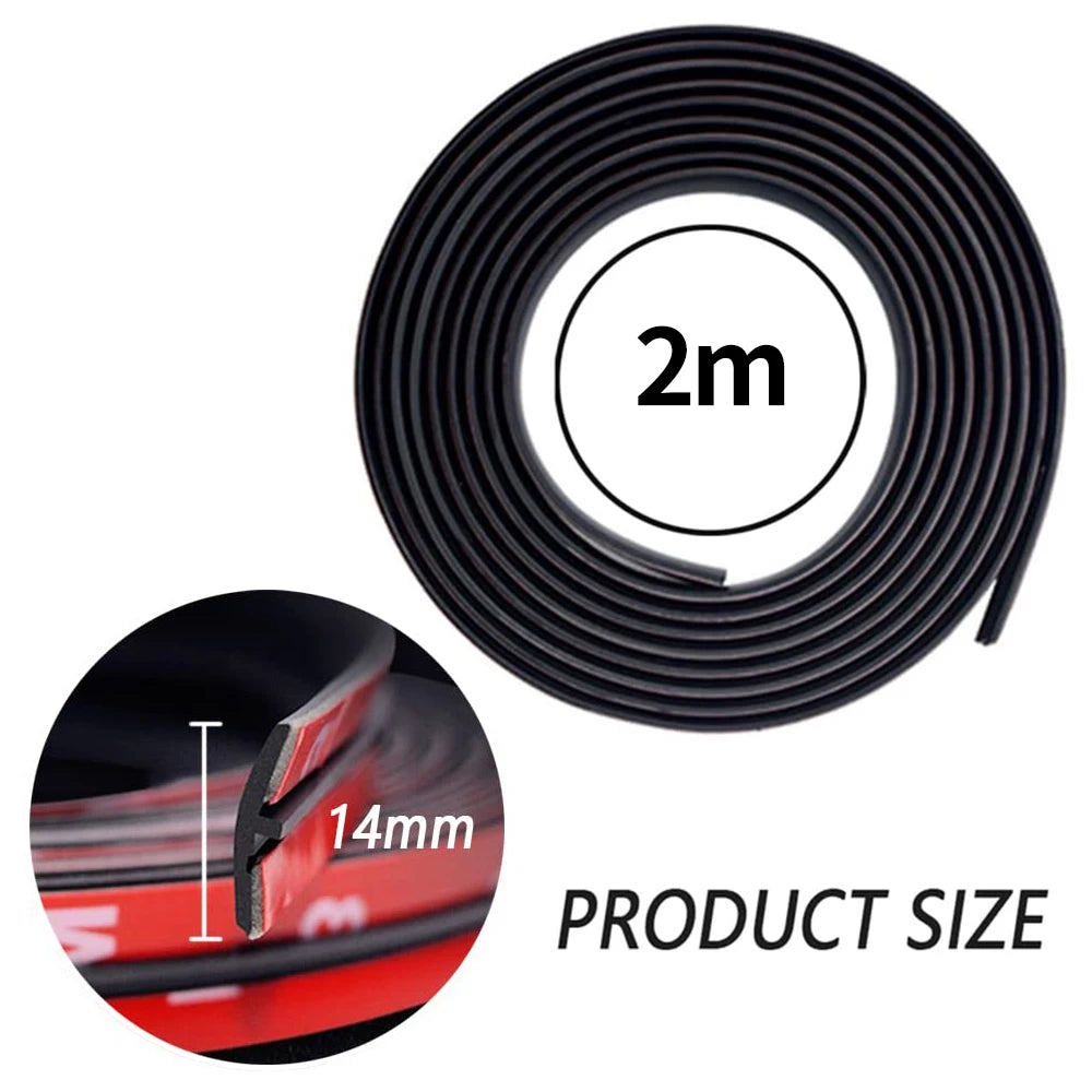 14/19mm Car Rubber Seals Edge Sealing Strips Auto Roof Windshield Car Rubber Sealant Protector Seal Strip Window Seals for Auto