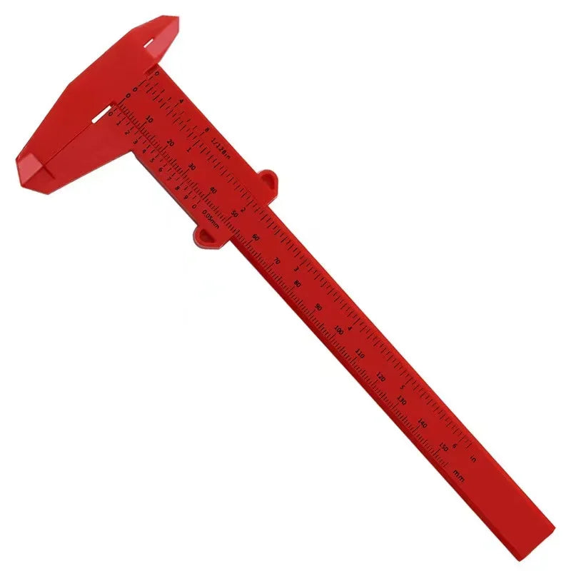 Hemasa 2Pcs Vernier Caliper/Plastic Caliper/Plastic Vernier Caliper, Student Caliper,Experimental Measurement Tool