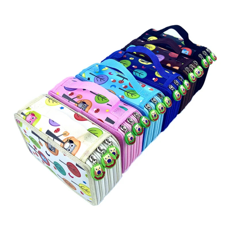 Kawaii Penal for Back to School Pencil Case Big 32 52 72 Slots Pen Box Cute Pencilcase Large Girls Boys Cartridge Bag Stationery