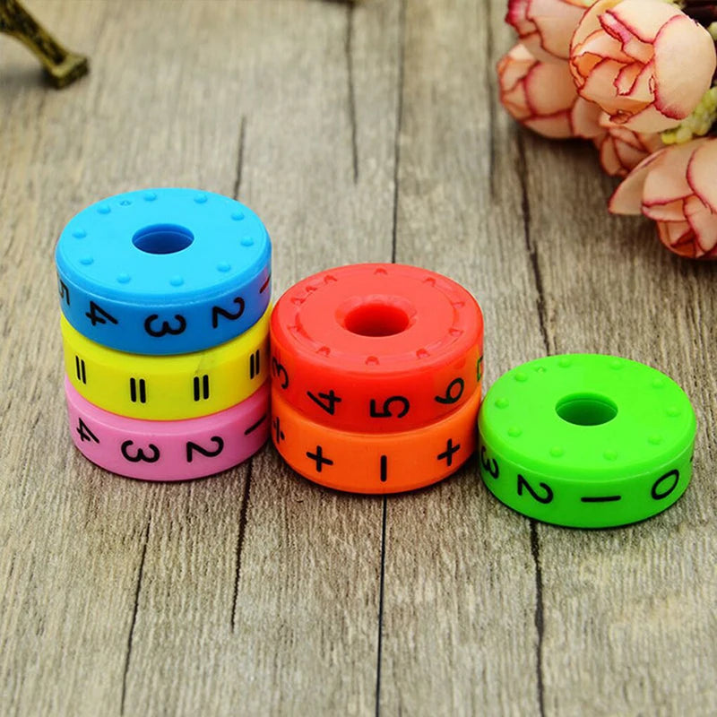 Children Magnetic Mathematics Digital Learning Educational Toys Magic Intelligence Arithmetic Maths Puzzle Cube For Kids Gift