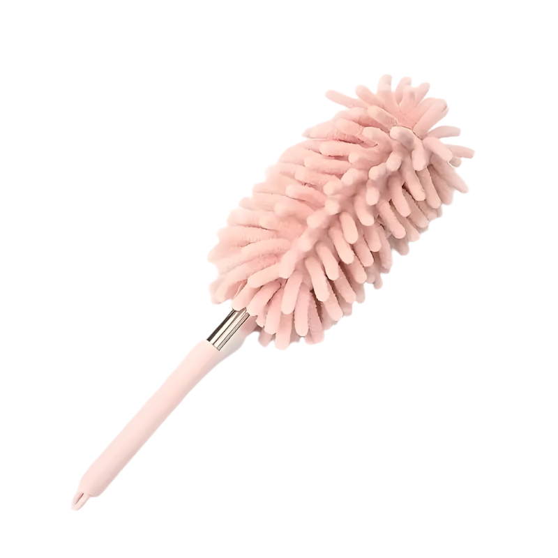 Hemasa Mini Car Duster Brush Extendable Bendable Microfiber Dusting Tool for Home and Auto Interior Cleaning Polyester Fiber Material