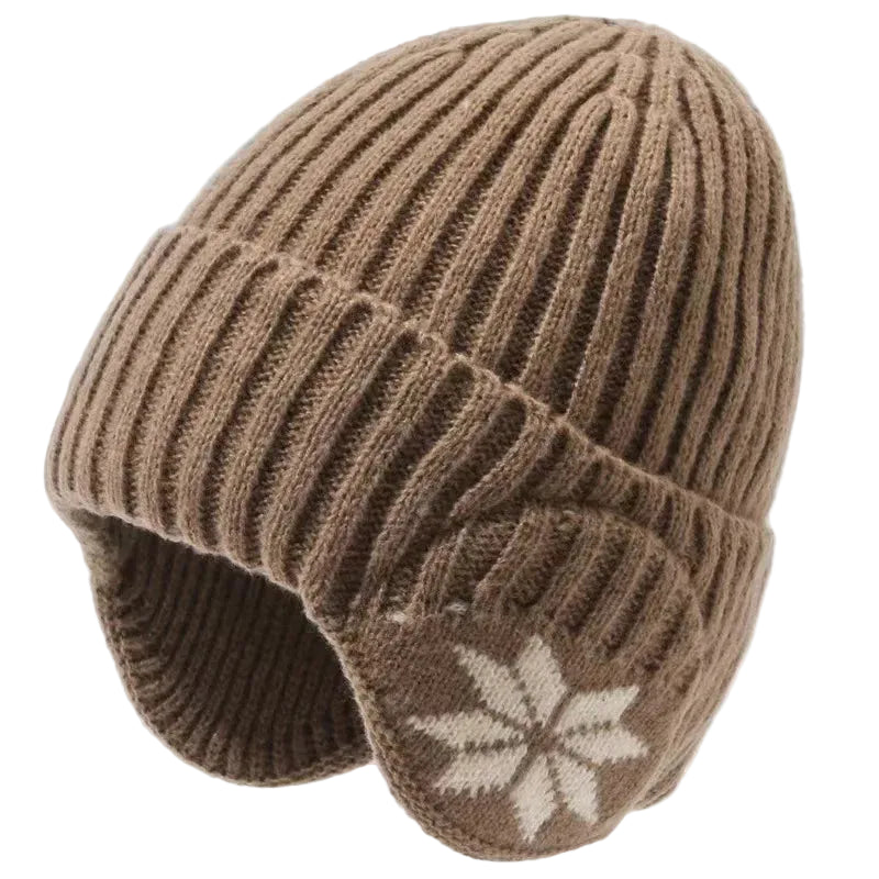 Tejesa Autumn and winter warm ear protection knitted hat/woolen hat