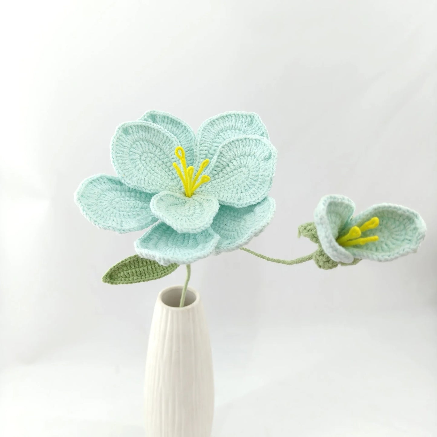 Creative Handwoven Bouquet Crochet Flowers Cute Knitted Bouquet Room Decor Gift