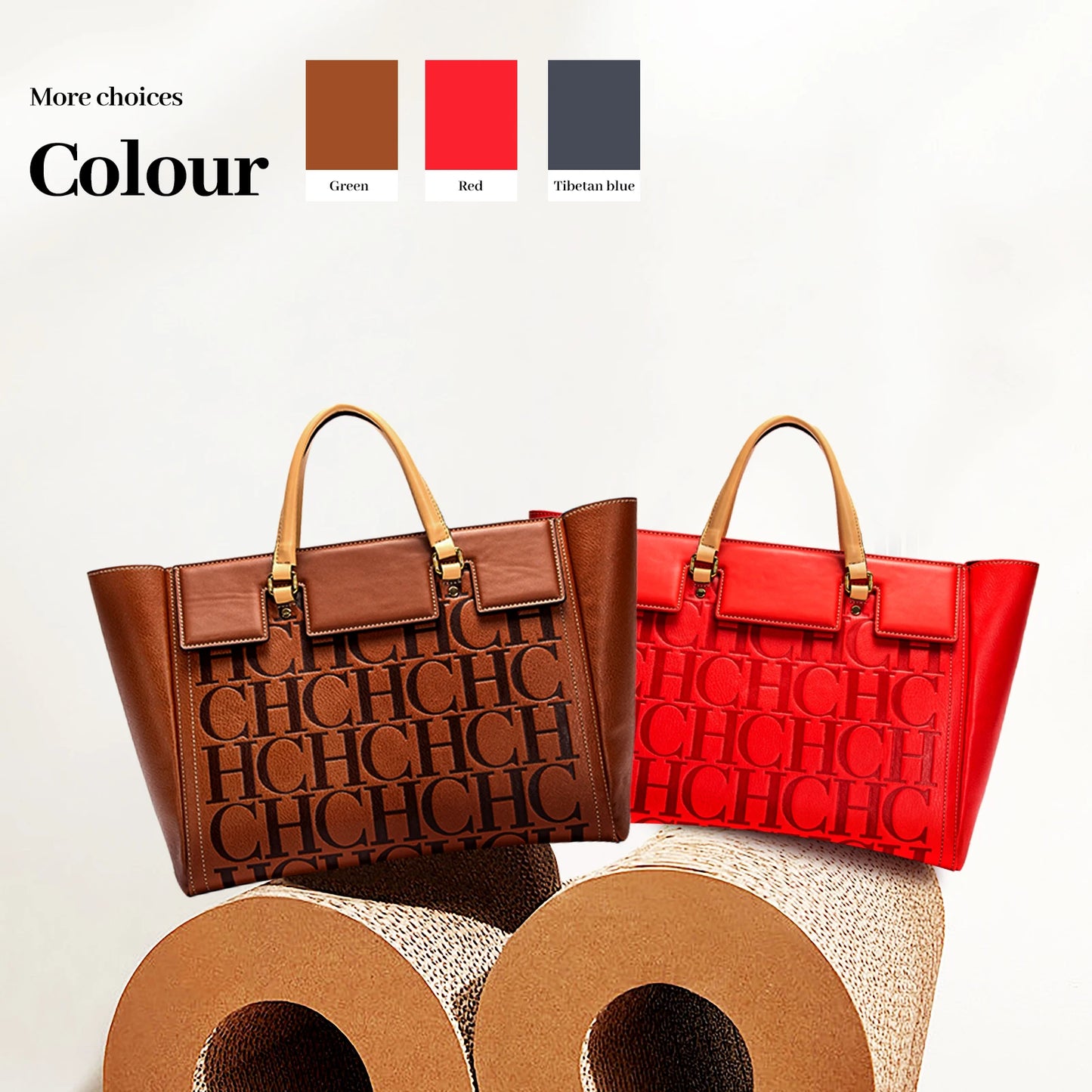 Luxury Exquisite Retro Multi Functional Multi Occasion Flower Handbag Women's New Large Capacity Handbag