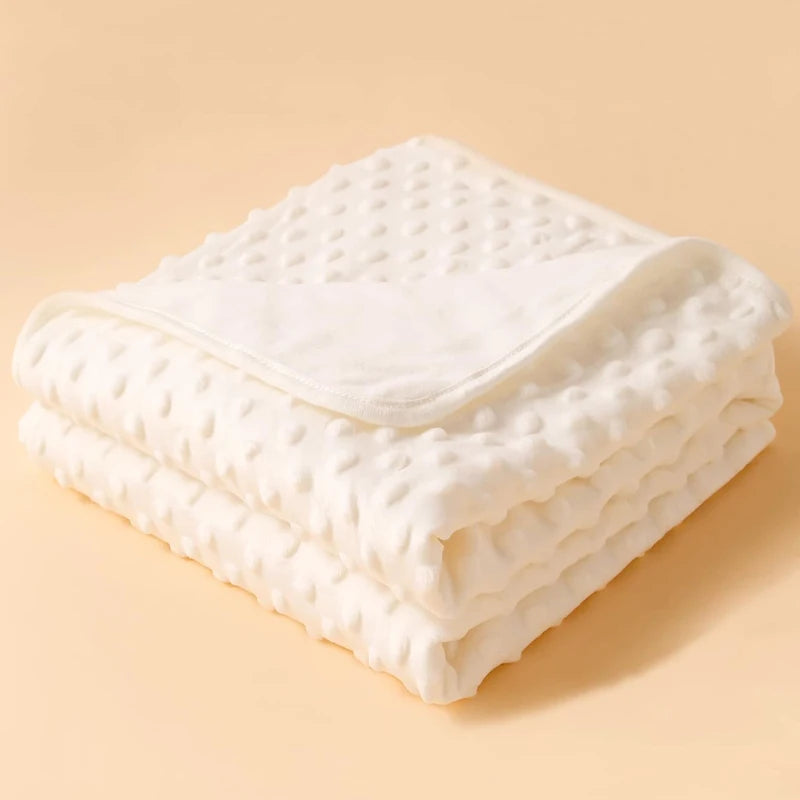 Baby Girls Blanket with Double Layer Insulation Soft and Comfortable Pacify the Quilt,Birtthday Gift for 0-3 Yeas Old