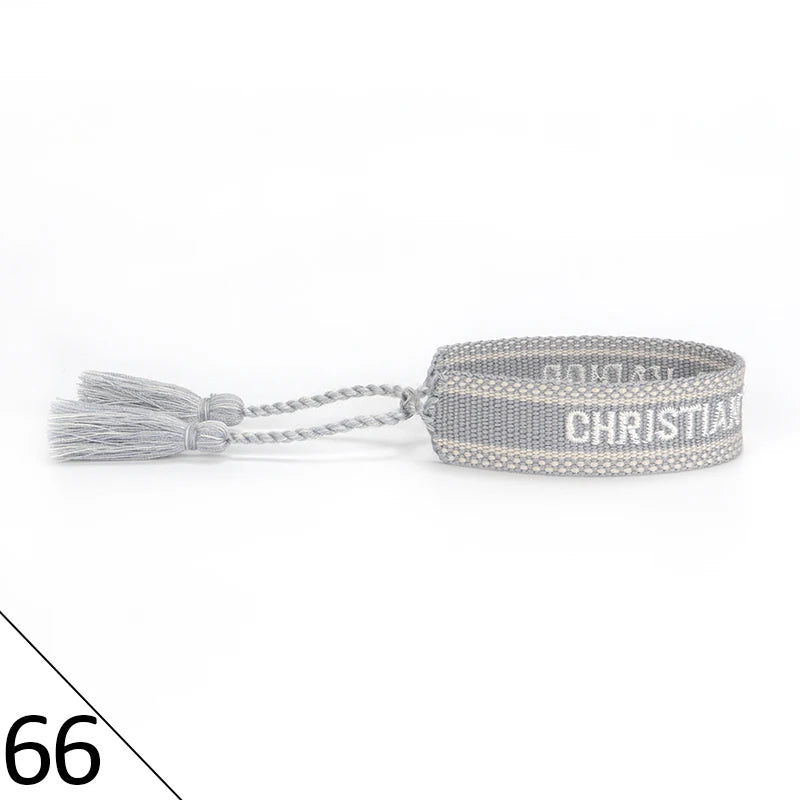 Woven Friendship Bracelets Adjustable Cotton Rope Cord Hand Made Christian Jewelry Bracelet