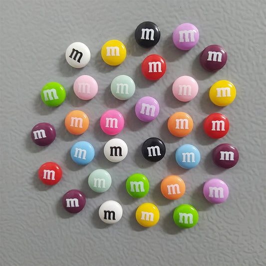 Hemasa 15pcs Colorful Candy Fridge Magnets Photo Wall Souvenir Gifts Home Refrigerators Decor Magnetic Sticker Small Gift Convenience Sticker