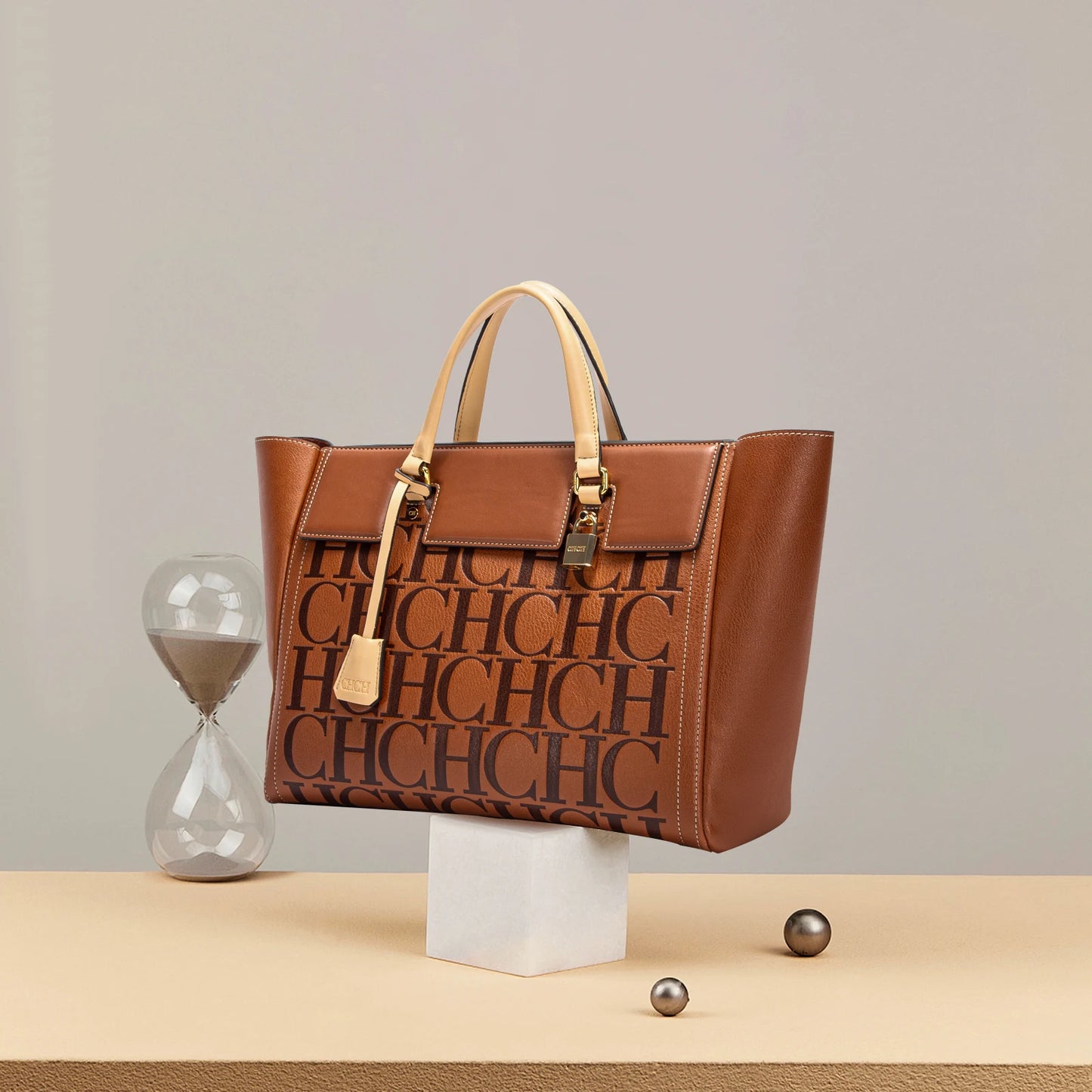 Luxury Exquisite Retro Multi Functional Multi Occasion Flower Handbag Women's New Large Capacity Handbag