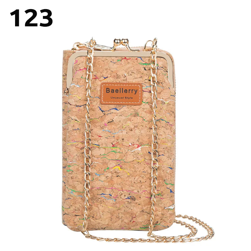 New Women Wallet Hasp Mobile Phone Bag Crossbody Shoulder Bag Zipper Clutch Lady Coin Purse Multi Card Holder Female Handbag