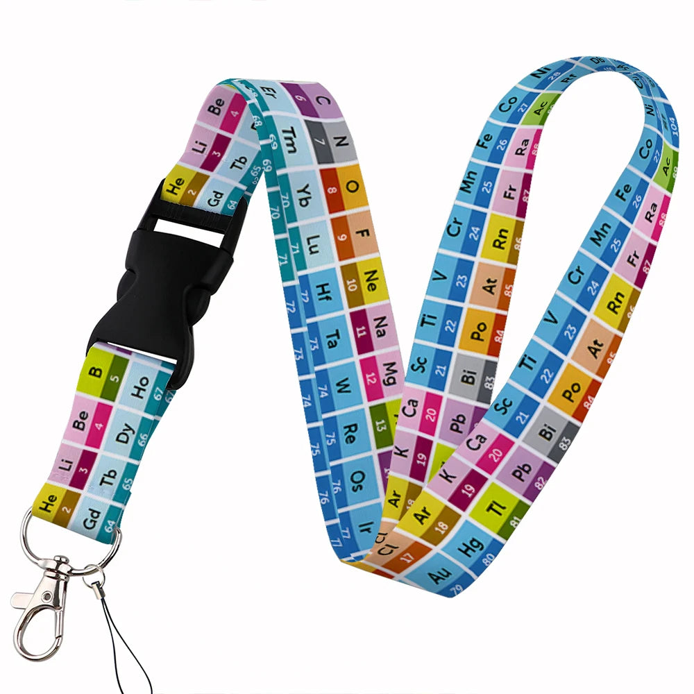 Tejesa Lanyard Keys Chain Badge Holder ID Credit Card Pass Hang Rope Lariat Mobile Phone Charm Accessories Gifts