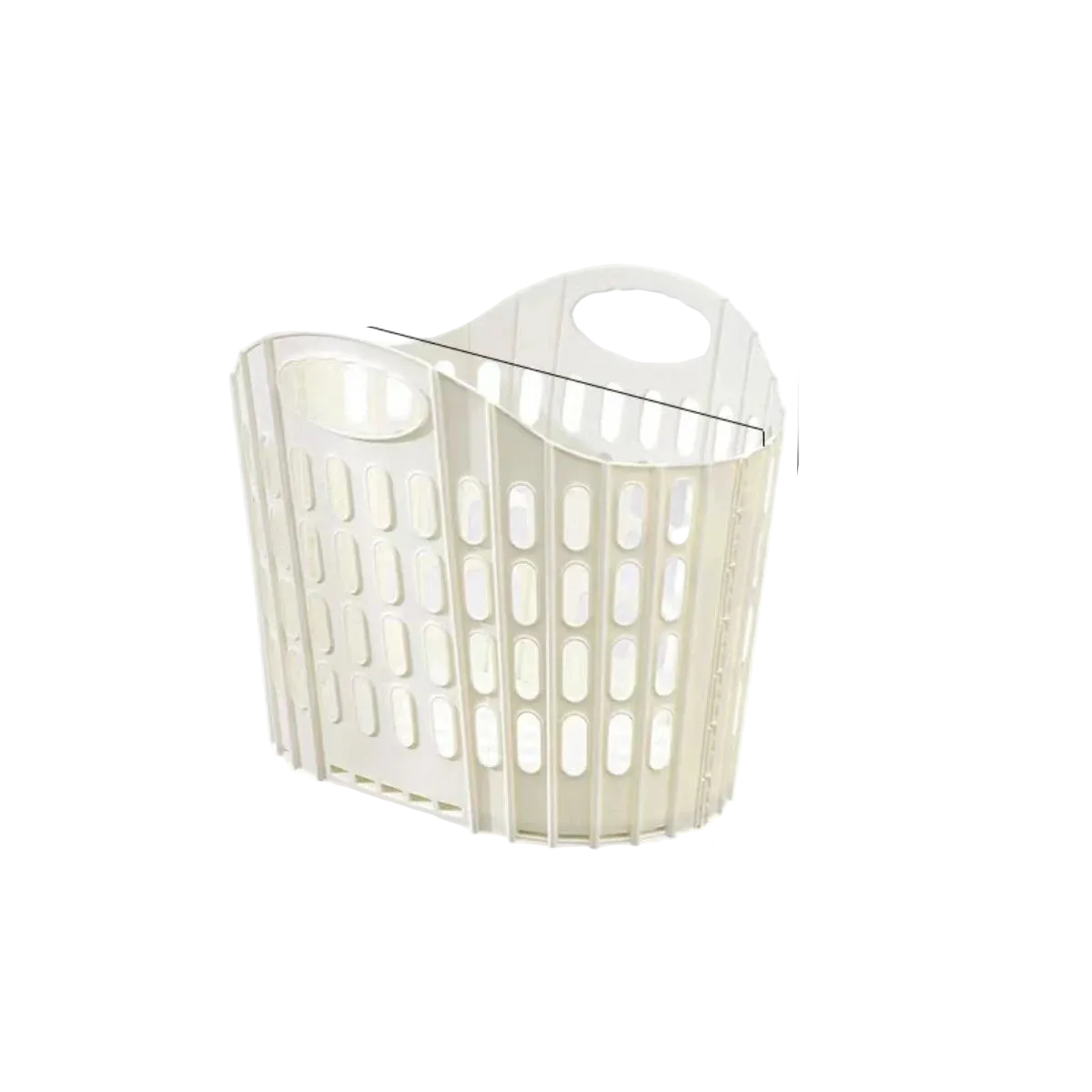 Tejesa Modern Foldable Laundry Hamper High-capacity Portable Dirty Clothes Organizer Durable Laundry Basket for Home Bathroom