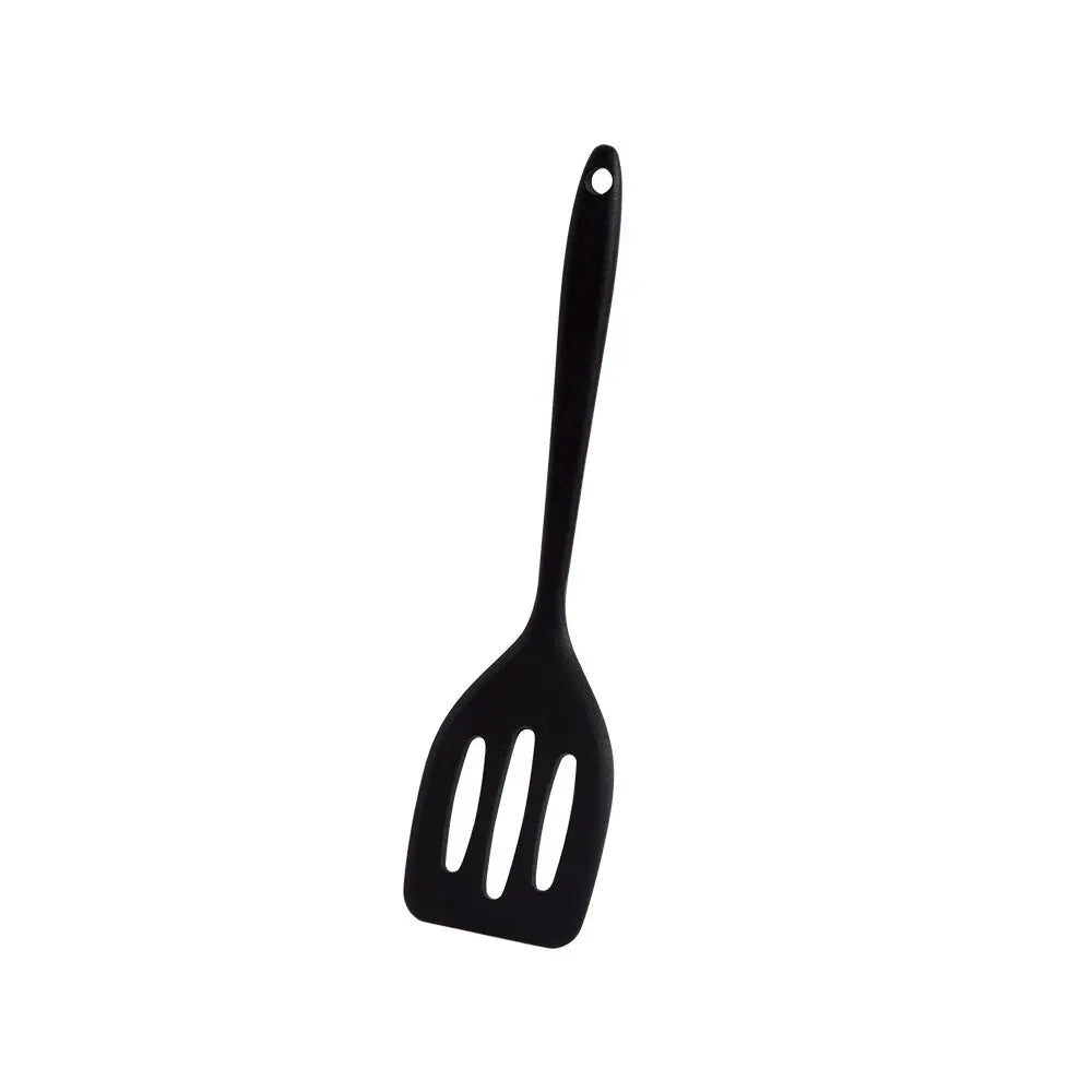 Hemasa 3Pcs Small Silicone Heat-resistant and Non Stick Frying pan Spatula Flat Bottom Pan Spatulas