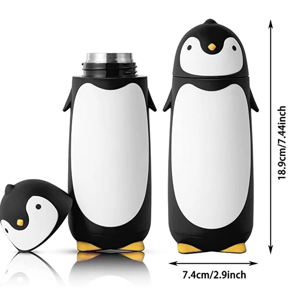 Penguin Stainless Steel Vacuum Thermos Travel Mug Tea/ Water Bottle/ Coffee Flask