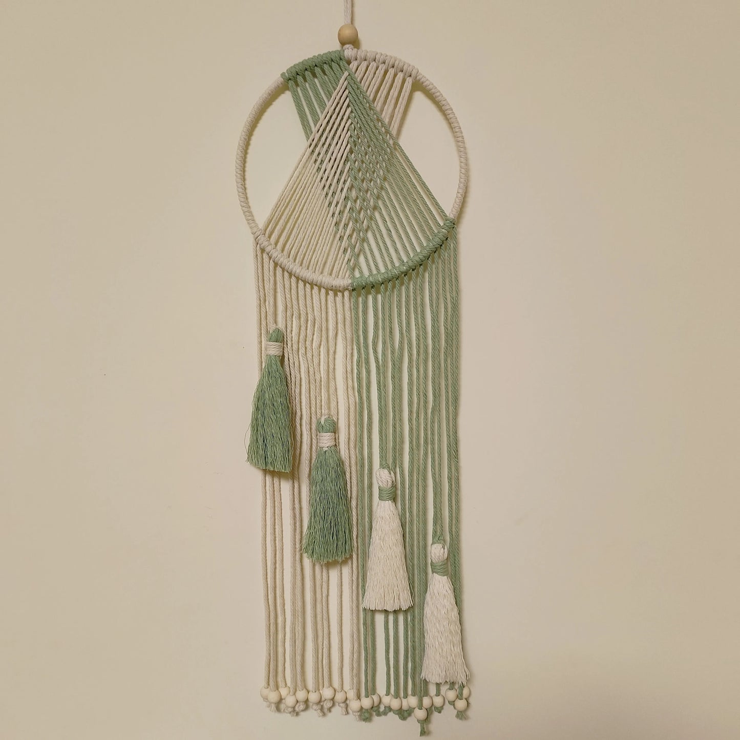 1pc Woven Tassel Tapestry Wall Hanging Pendant For Living Room Office Home Decor