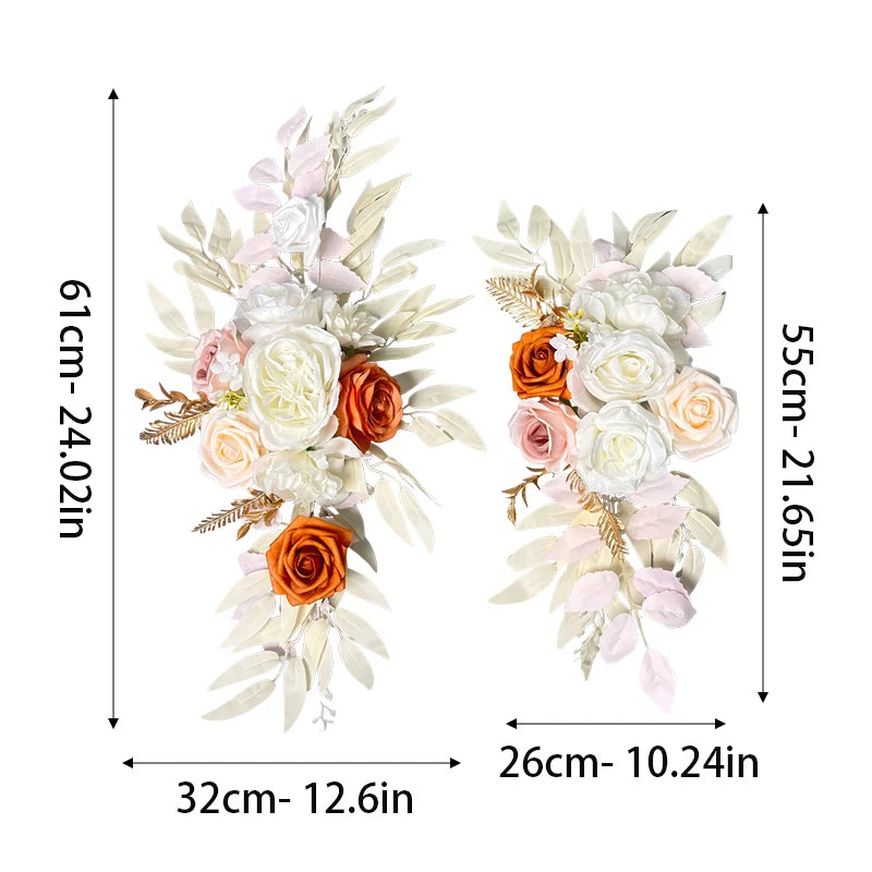 Tejesa Artificial Flower Arch for Home Decoration/Wedding/Festival/ Hotel and Auditorium