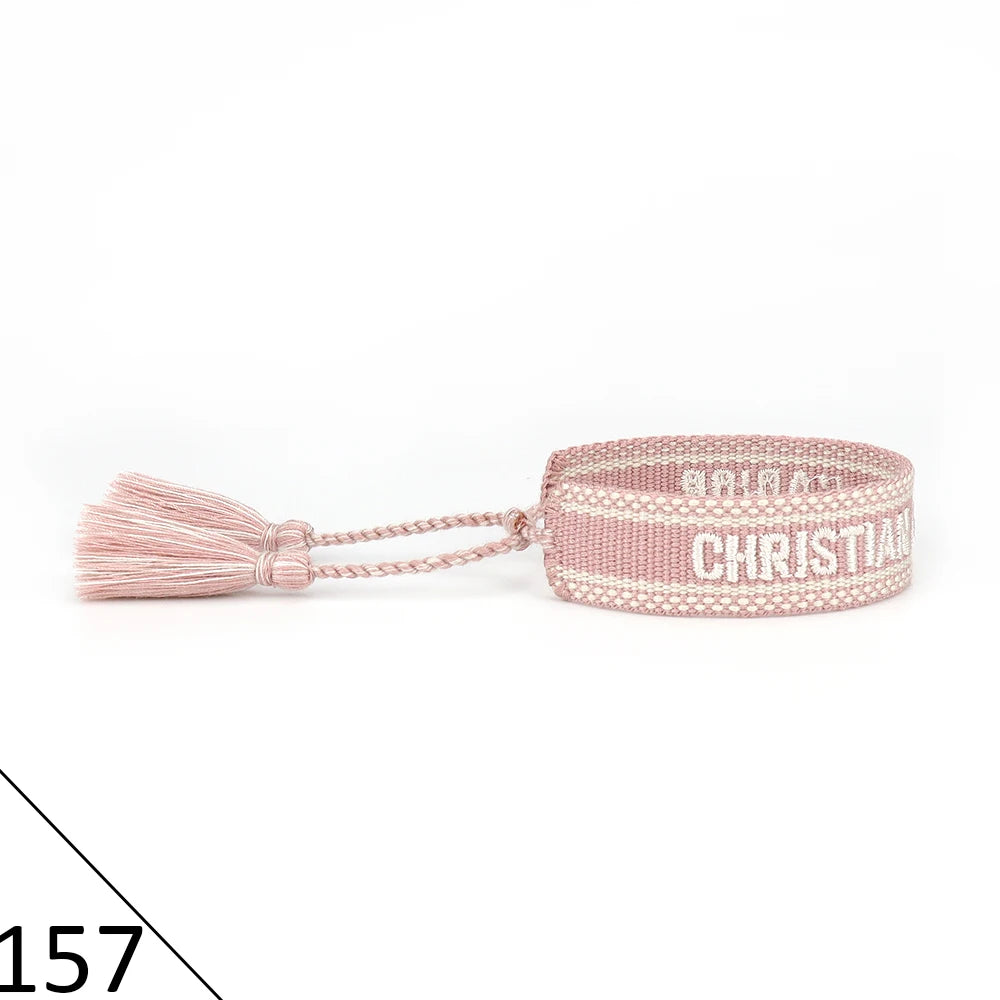Woven Friendship Bracelets Adjustable Cotton Rope Cord Hand Made Christian Jewelry Bracelet