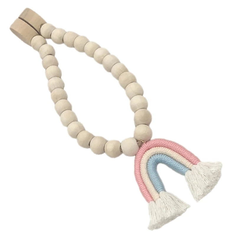 K1MF Bead Curtain Tiebacks Convenient Drapes TieBacks for Window Drapes