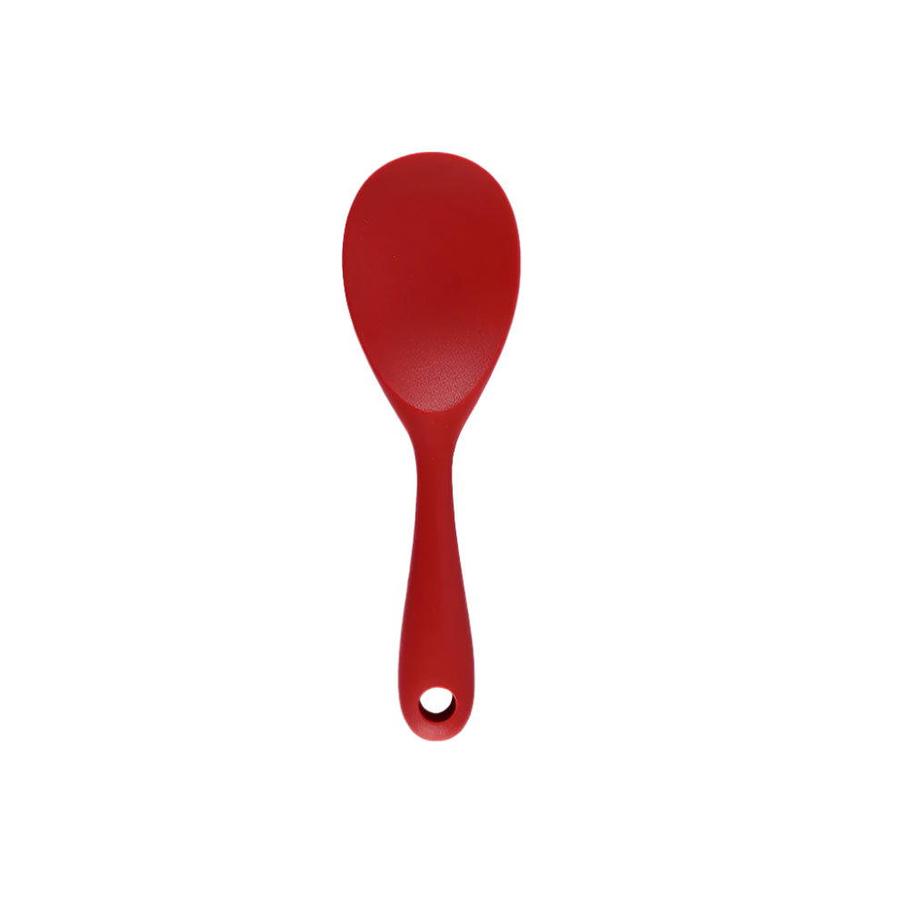 Hemasa 1PC Food Grade Silicone Rice Spoon Household non Stick Pot Cooking Spoon High-temperature Resistant Kitchen Tools
