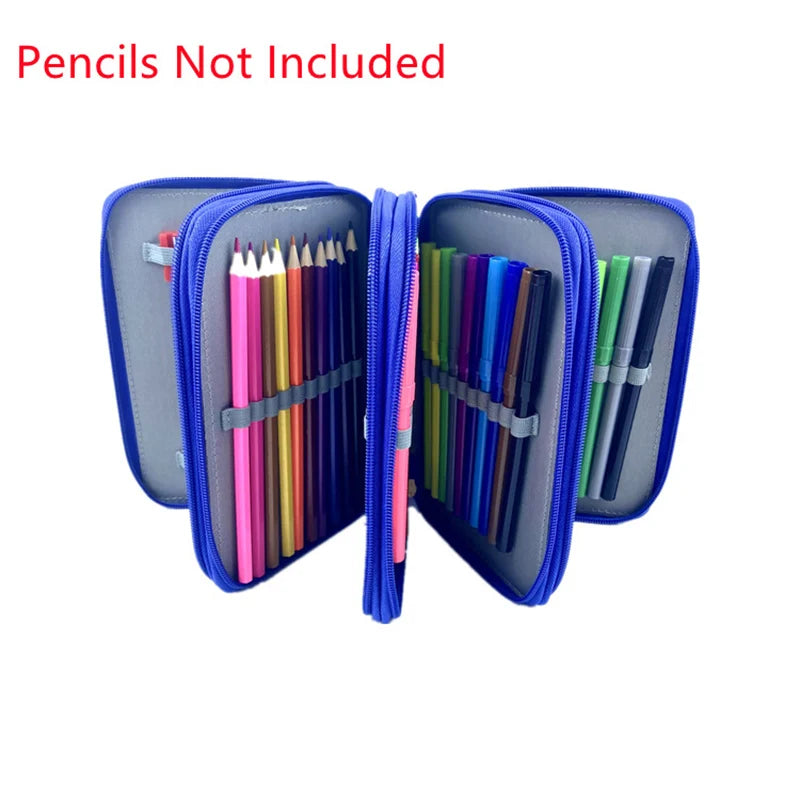 Kawaii Penal for Back to School Pencil Case Big 32 52 72 Slots Pen Box Cute Pencilcase Large Girls Boys Cartridge Bag Stationery