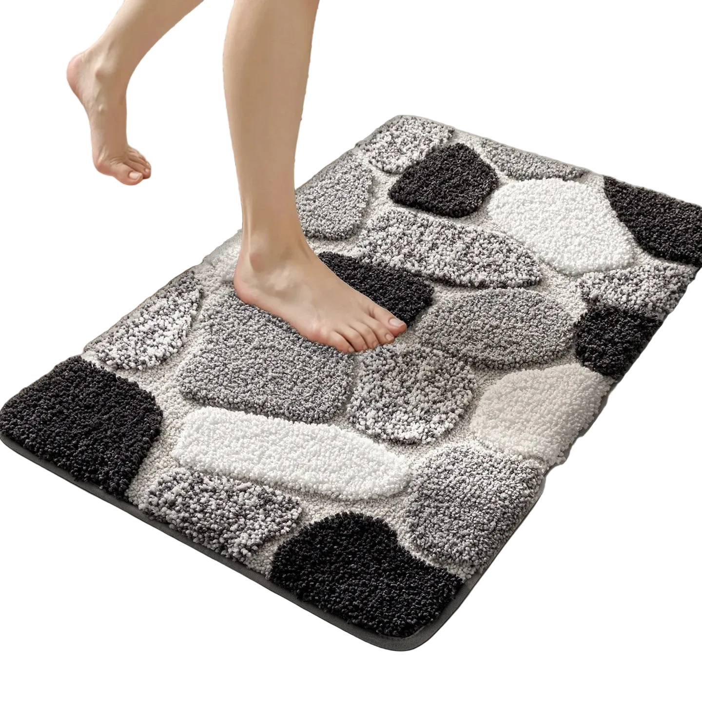 Hemasa Anti-Slip Absorbent Bathroom Mat/ Entrance Floor Carpet/ Water Absorbent Mat for Home