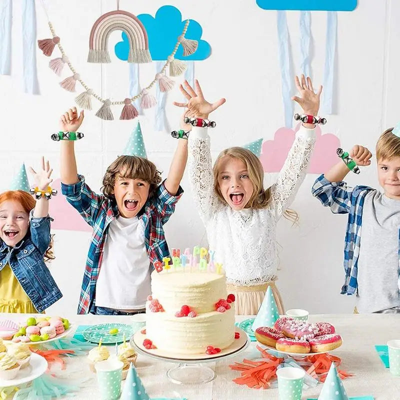 Hemasa Boho Rainbow Wall  Hanging With Tassel Garland Set