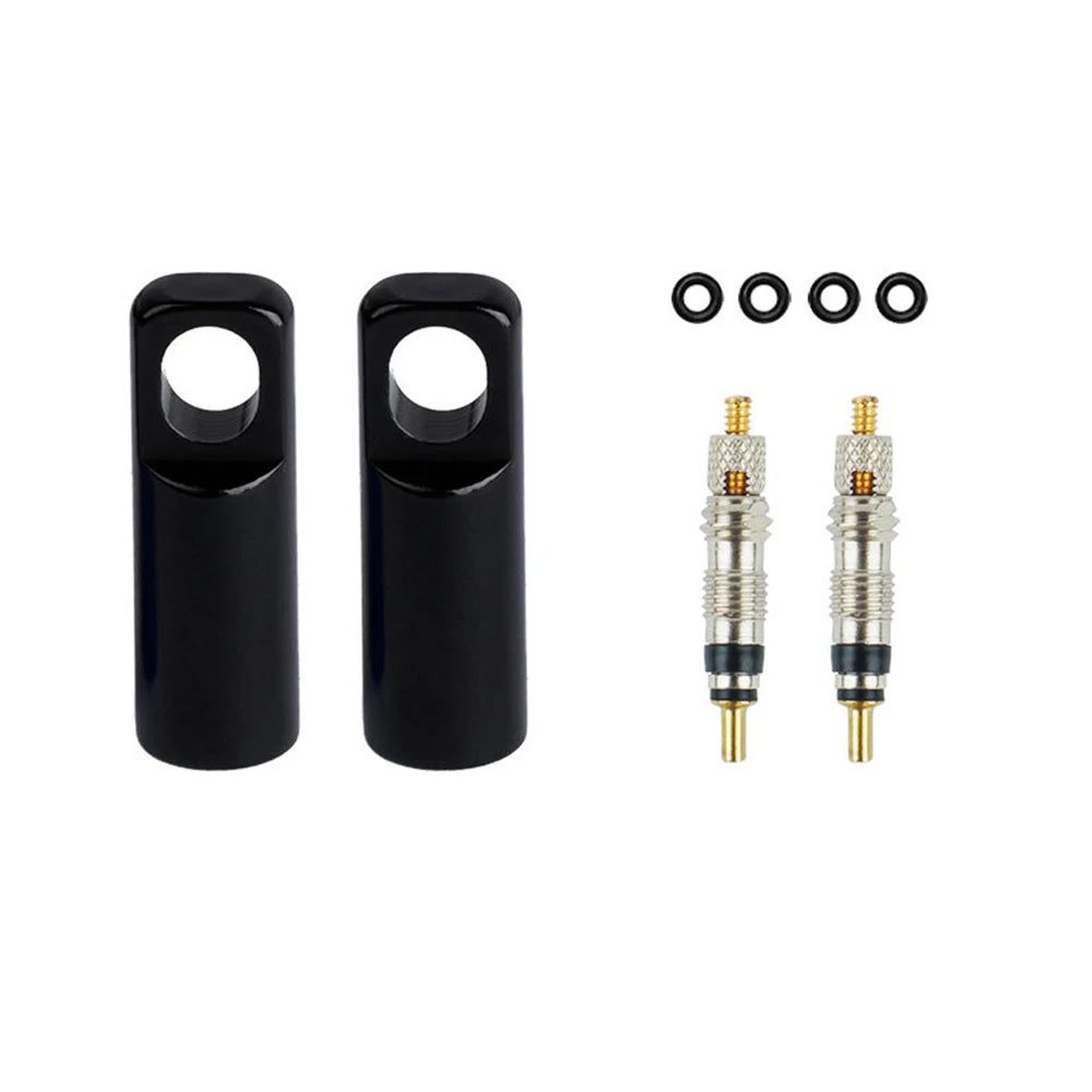 4pcs Tire Presta Valve Cap Wheel Aluminum Alloy Valve Dust Covers Protector Bike Presta Cap Dustproof Bicycle Accessories